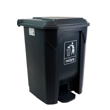 Imagem de LIXEIRA PLÁSTICA COM PEDAL 100 L CINZA