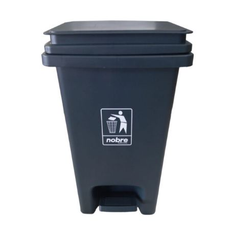 Imagem de LIXEIRA PLÁSTICA COM PEDAL 15 L CINZA