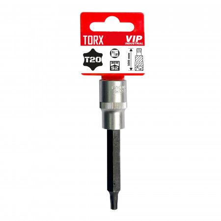 Imagem de SOQ TORX MANUAL LONGO T20 - Enc. 1/2" x 100mm