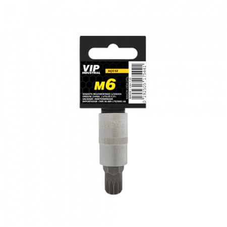 Imagem de SOQ MULTID MANUAL CURTO M6 - Enc. 1/2" x 55mm