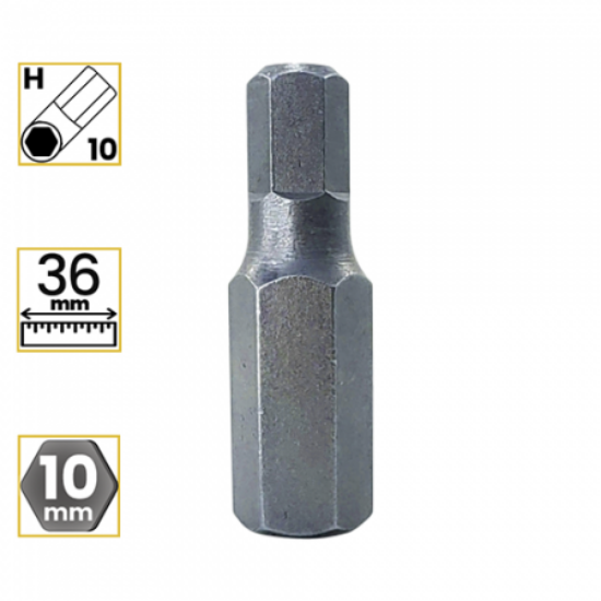 Imagem de BITS ALLEN CURTO PREMIUM 10mm - Enc. 10mm x 36mm