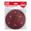Imagem de DISCO DE LIXA C/ FURO - 6" (150m) GR 80 - C/5