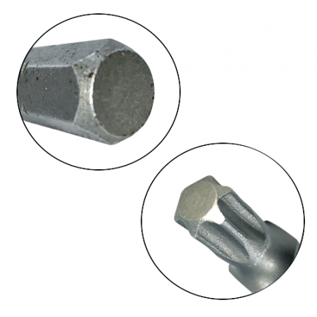 Imagem de BITS TORX CURTO PREMIUM T30 - Enc. 5/16" x 32mm [C/10]