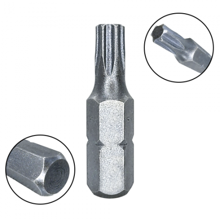 Imagem de BITS TORX CURTO PREMIUM T25 - Enc. 10mm x 36mm