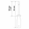 Imagem de CHAVE FENDA TOCO 1/4" X 1-1/2"
