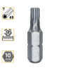 Imagem de BITS TORX CURTO PREMIUM T45 - Enc. 10mm x 36mm