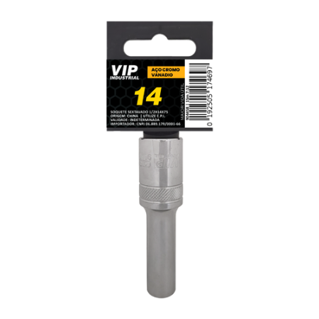 Imagem de SOQ SEXT MANUAL LONGO 14mm - Enc. 1/2" x 75mm