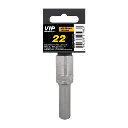 Imagem de SOQ SEXT MANUAL LONGO 22mm - Enc. 1/2" x 75mm