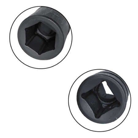 Imagem de SOQ SEXT IMPACTO CURTO 19mm - Enc. 1/2" x 38mm